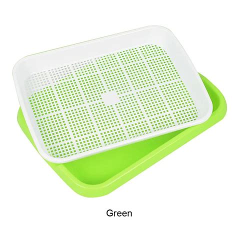 Hydroponics Seed Germination Tray Seedling Sprout Plate Grow Nursery
