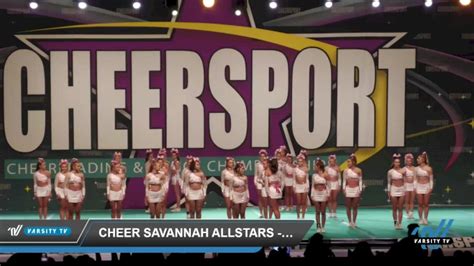 Cheer Savannah All Stars Lady Lace 2022 2022 Cheersport National