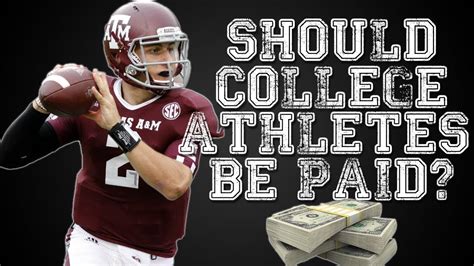 Payment of College Athletes