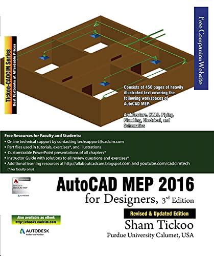 Autocad Mep 2016 For Designers 3rd Edition Ebook Purdue