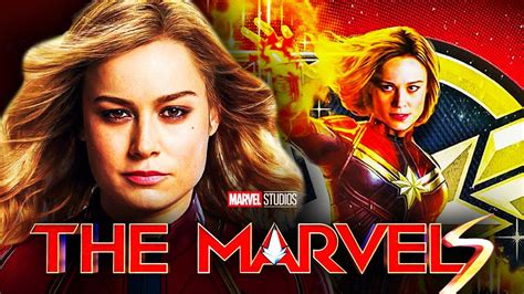 Captain Marvel 2 New Logo Spotlights 3 Mcu Superheroes