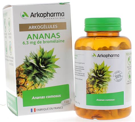 Arkogélules Ananas Arkopharma Dites Stop à La Peau Dorange