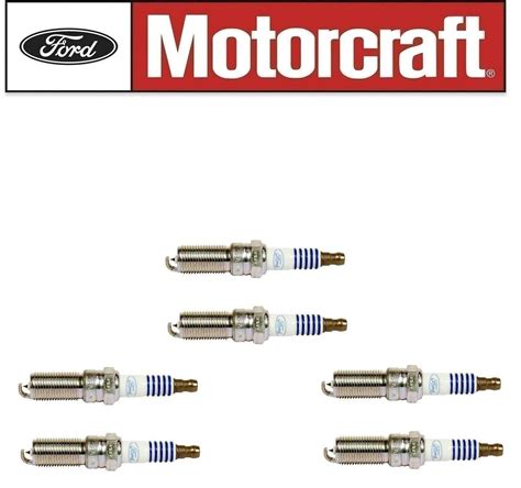 Set Of 6 Oem Motorcraft Sp594 Ford Cyfs12yrt3 Spark Plugs Replaces