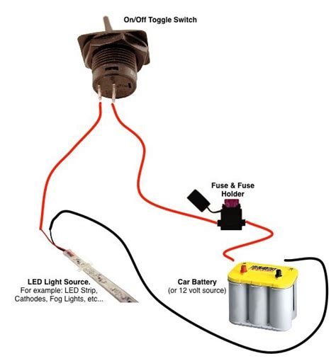 12 Volt 3 Prong Toggle Switch Wiring Diagram