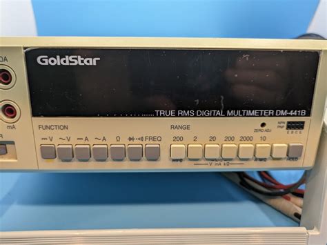 Goldstar Dm 441b True Rms Digital Multimeter Ebay