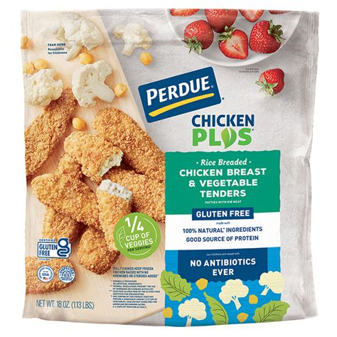Perdue Chicken Plus Chicken Breast Vegetable Dino Nuggets Oz