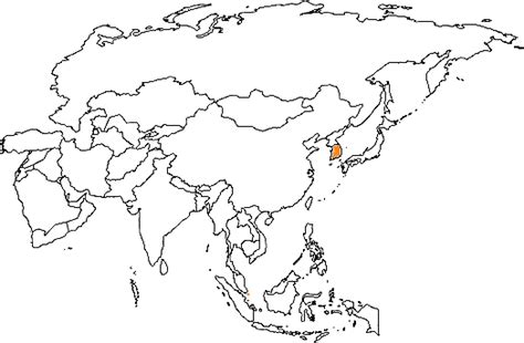 Mapa Fisico De Asia Para Colorear Imagui