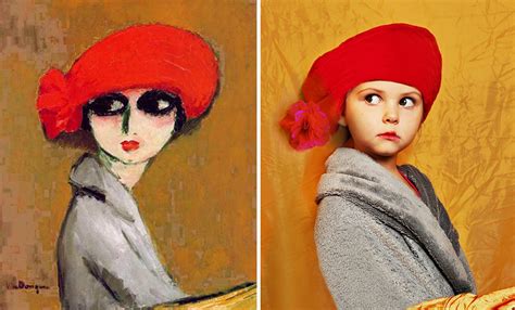 We Recreated Famous Paintings With Our Kids And Friends ... Maybe they can look around the.