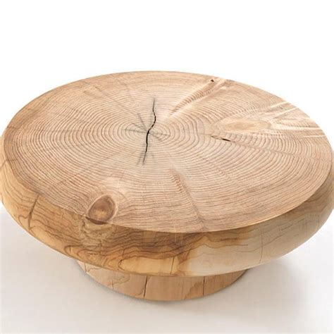 5 out of 5 stars. Solid Cedar Round Coffee Table For Sale at 1stdibs