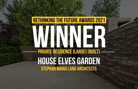 House Elves Garden By Stephan Maria Lang Architects Rethinking The