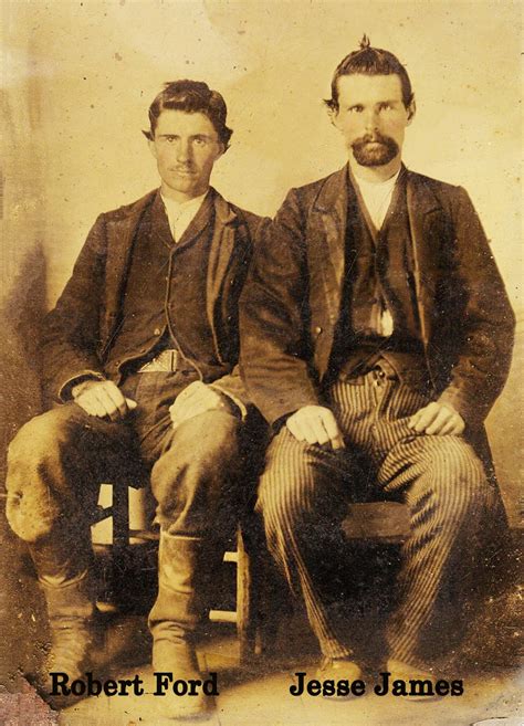 Jesse James And Robert Ford Photograph Restoration And Clean Up
