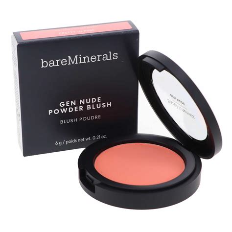 Bareminerals Gen Nude Powder Blush Pretty In Pink Oz