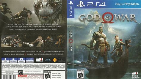 God Of War Ps4 Unboxing Box Art Disc Full Case Youtube