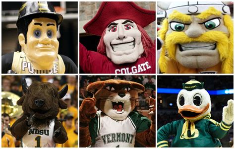 March Madness 2019 All 68 Mascots In The Ncaa Tournament Ranked