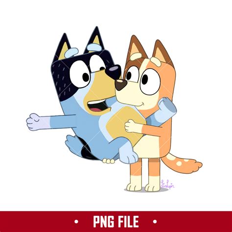 Bluey Bandit And Chilli Png Bluey Dad Png Bluey Mum Png B Inspire