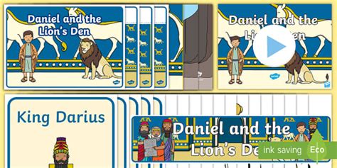 Cfe Early Level The Story Of Daniel And The Lions Den Resource Pack