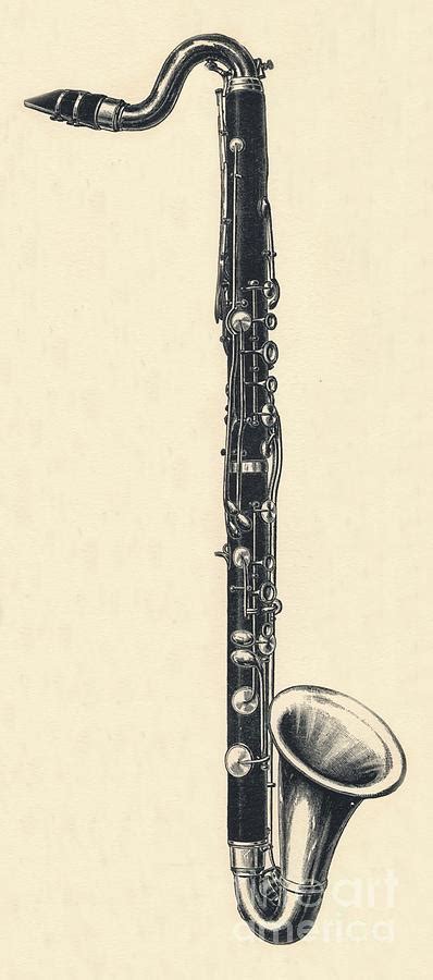 Bass Clarinet Drawing Ubicaciondepersonascdmxgobmx