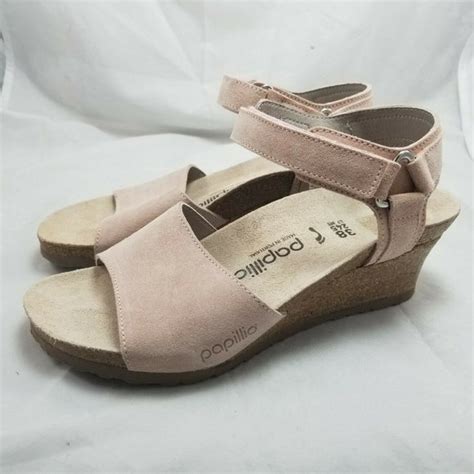 papillio shoes birkenstock papillio eve wedge sandal sz 7 n pink