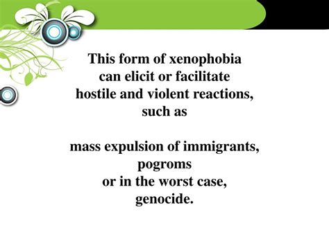 Ppt Xenophobia Powerpoint Presentation Free Download Id9080667