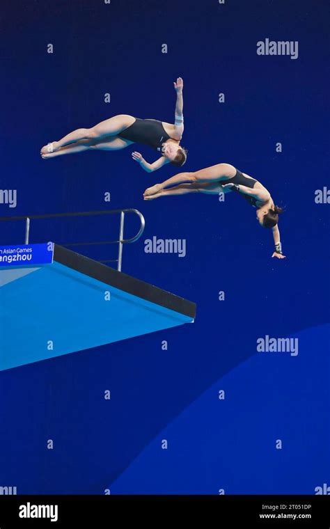 Chinese Divers Quan Hongchan And Chen Yuxi Win The Championships At The