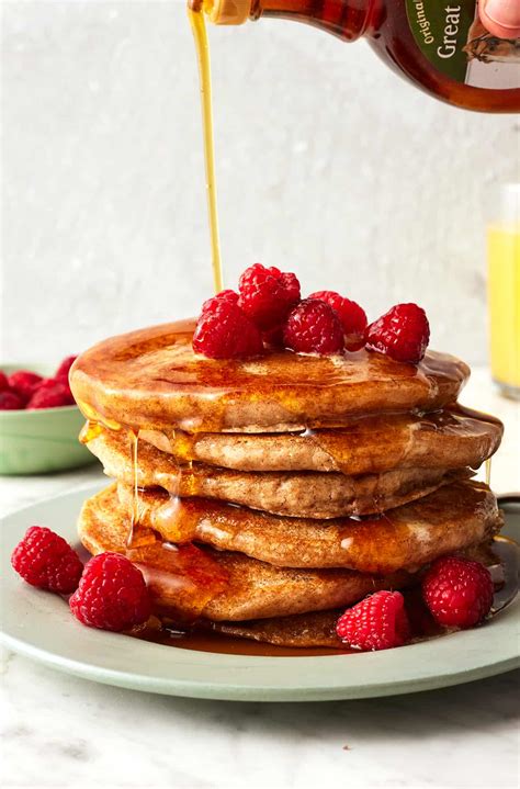 Vegan Pancake Recipe Love And Lemon Karinokada