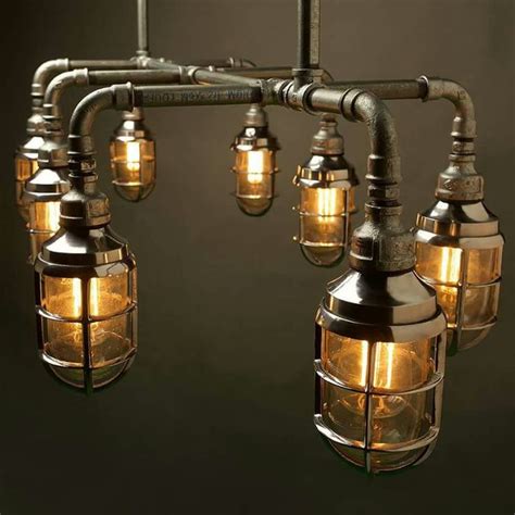 17 Best Images About Diy Pipe Lamps On Pinterest Copper Hanging