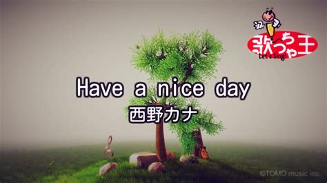 This phrase or something like it is widely used in the usa and canada. 【カラオケ】Have a nice day/西野 カナ - YouTube