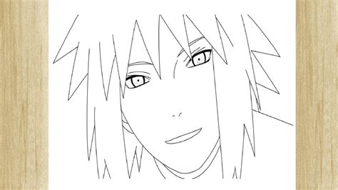 How To Draw Minato Namikaze From Naruto Como Desenhar O Minato De Naruto Youtube