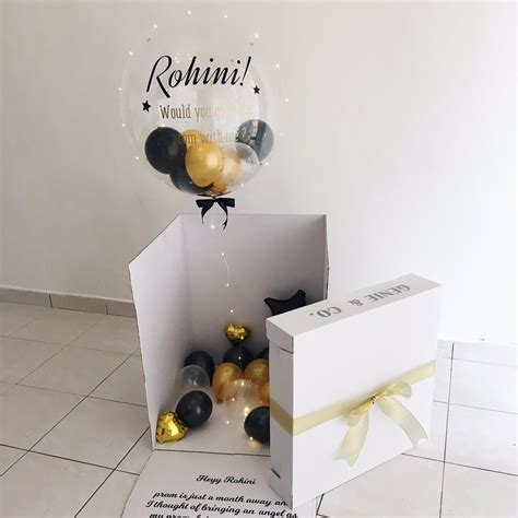 Be unique and surprise your friends, family and loved ones with a jumbo surprise balloon in box gift. Bubble Balloon Surprise Box (Design D) | Balloon surprise ...
