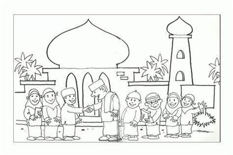 Detail Gambar Mewarnai Idul Fitri Koleksi Nomer 18