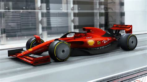 F1 2021 Car In Ferrari Livery By Me Formula1