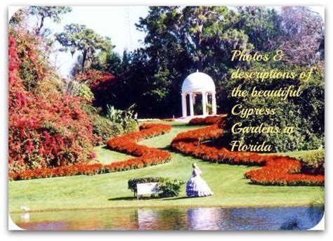 Memories And Photos Of The Former Spectacular Cypress Gardens In
