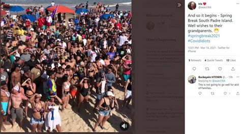 Photos Show Spring Breakers Are Showing Up At South Texas Beaches