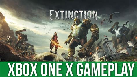Extinction Xbox One X Gameplay Gameplay Preview Youtube
