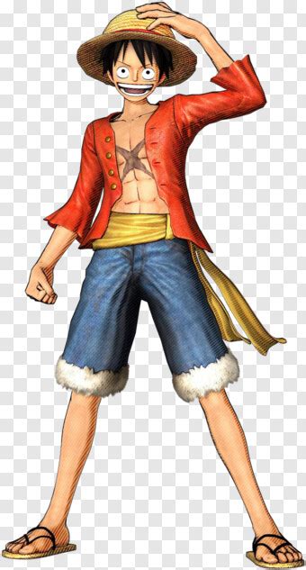 Standing Luffy D Monkey Png Hd Png Download 900x900 8053481 Png