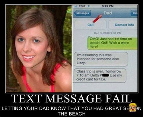 when a daughter send a text message to the worst person she should her father fail