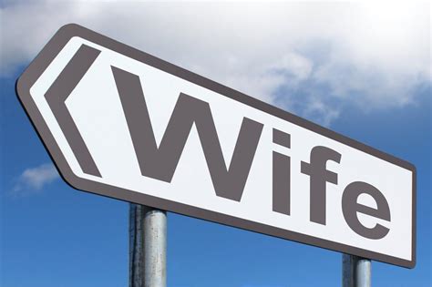 Wife Free Of Charge Creative Commons Highway Sign Image