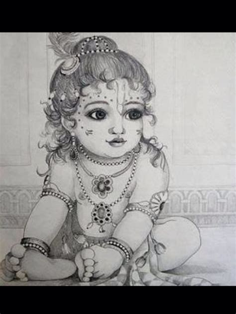 Baby Krishna Images For Drawing Baby Viewer