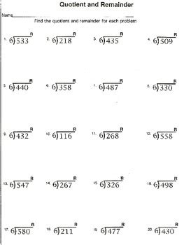 Long Division: Guided Practice (20 worksheets) by Wilbert Mitchell