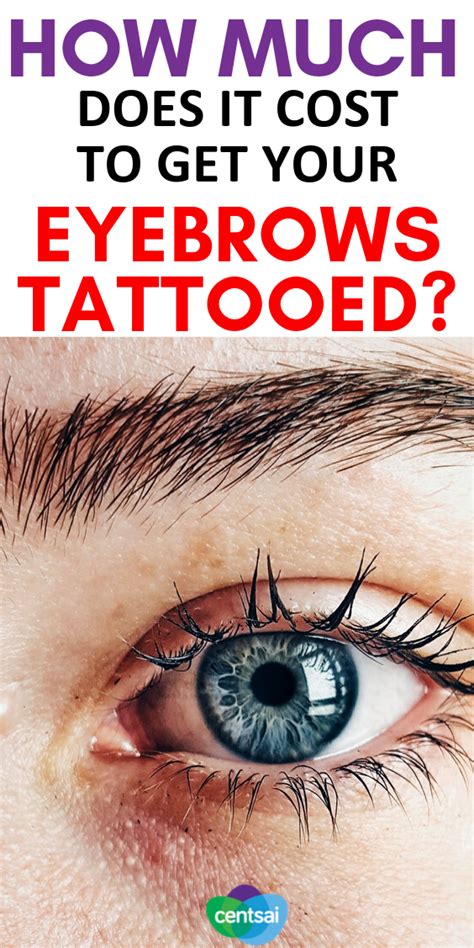 Remember, these prices are highly estimated, and prices can vary wildly. How Much Does It Cost to Get Your Eyebrows Tattooed ...