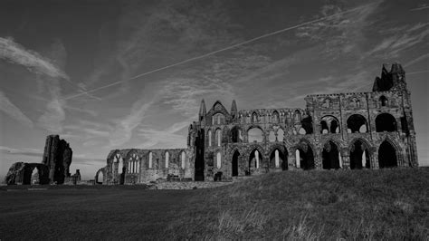 Whitby Abbey From The Side United Kingdom