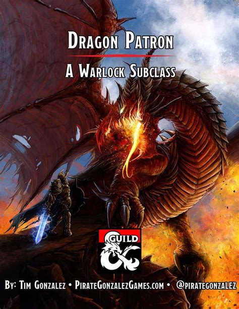 Dragon Patron A Warlock Subclass Dungeon Masters Guild Dungeon