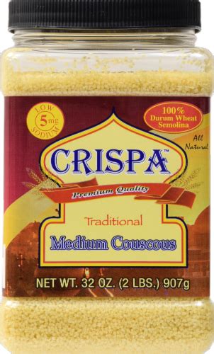 Find calories, carbs, and nutritional contents for crispa and over 2,000,000 other foods at myfitnesspal.com. Pick 'n Save - Crispa Traditional Medium Couscous, 32 oz