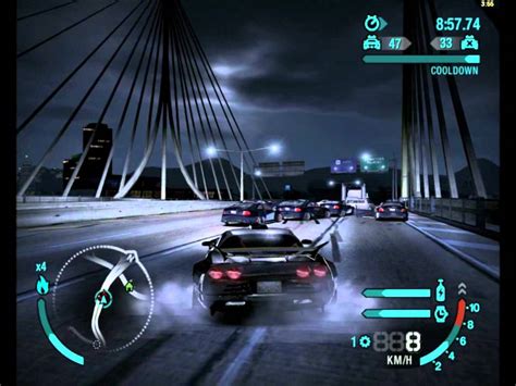Need For Speed Carbon Police Chase Gameplay PB YouTube
