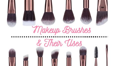 Makeup Brushes Name And Their Uses Types Of Makeup Brushes Youtube