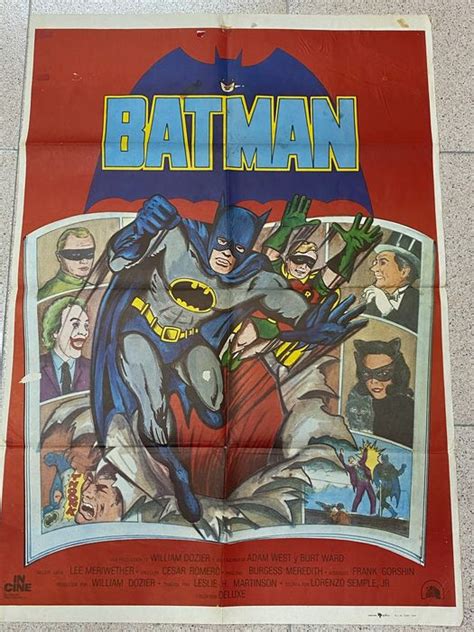 Batman 1966 Adam West Burt Ward Poster Original Catawiki