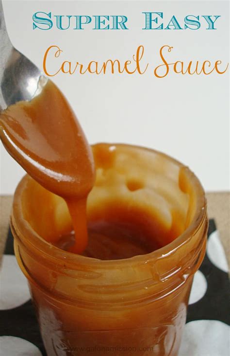 I bought this caramel flavour and hazelnut flavour and it was so good. Super Easy Caramel Sauce - Gal on a Mission
