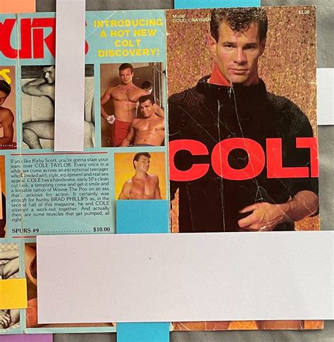 Colt Studio Colt Men Magazine Vintage Advertisement Flyer Gay Interest Ebay