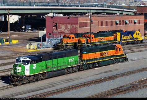 Railpicturesnet Photo Bnsf 8167 Bnsf Railway Emd Sd60m At Denver