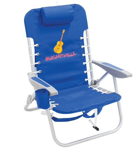 Margaritaville 4 Position Backpack Beach Chair Pacific Blue
